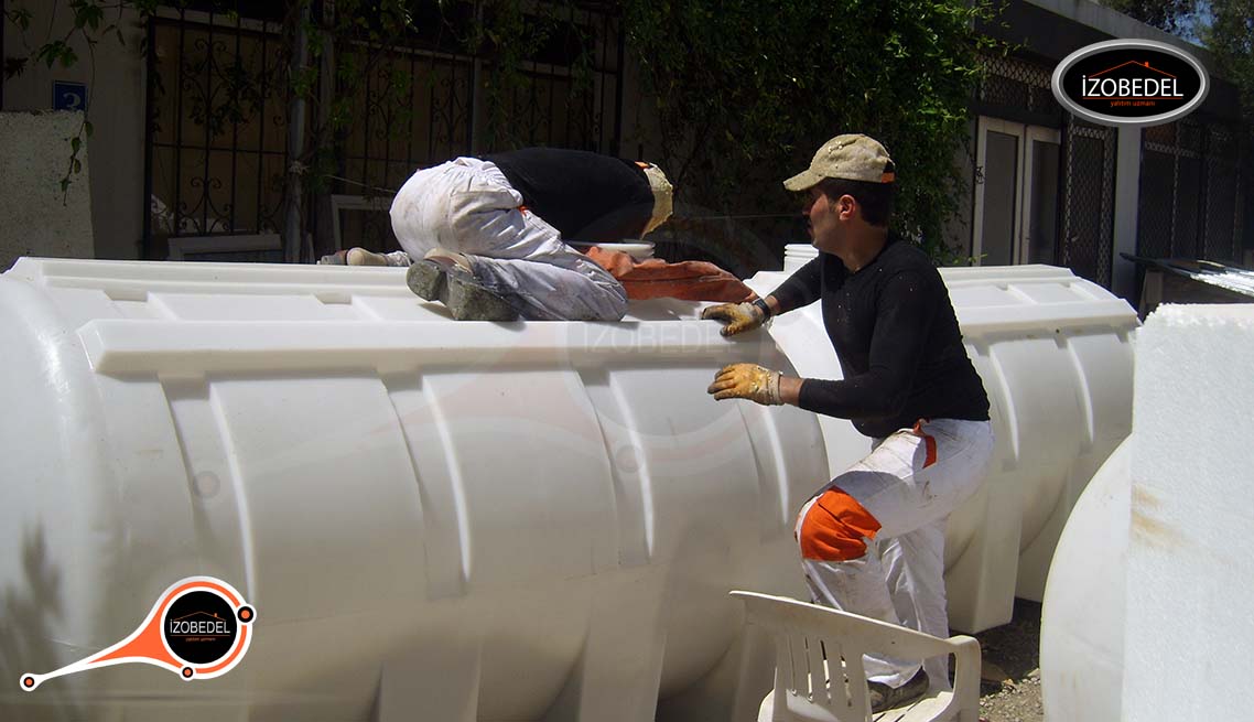 sprey poliüretan köpük tank silo